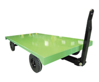 2輪ナックル式トレーラー