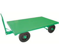 4輪ナックル式トレーラー